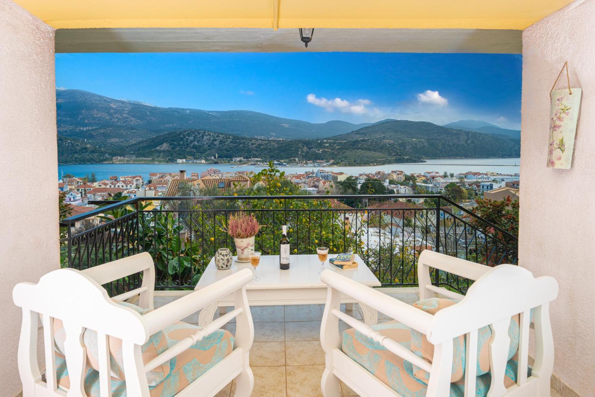 Aphrodite Superb Sea View Apartment Argostoli  Luaran gambar